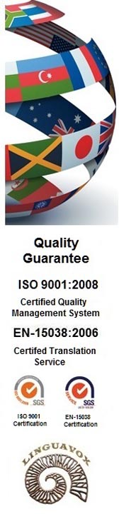 A DEDICATED DEVON TRANSLATION SERVICES COMPANY WITH ISO 9001 & EN 15038/ISO 17100